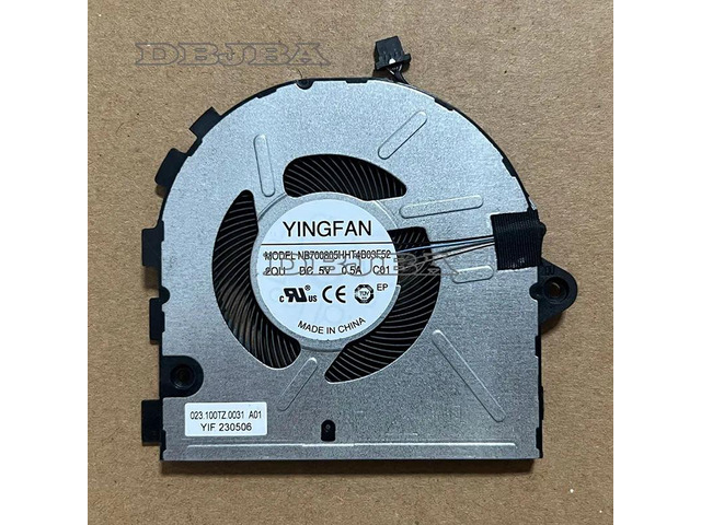 DBTLAP Laptop CPU Cooling Fan For DELL Latitude 3440 0PKP5N PKP5N NB700805HHT4B03F52 023.100TZ.0031 A01 5V 0.5A