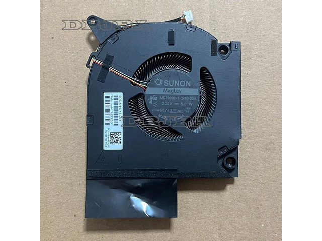 DBTLAP Laptop CPU Cooling Fan For HP OMEN 16-WF Plus 16-U TPN-C167 N44741-001 MG75090V1-C460-S9A 5V 5W