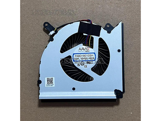 Laptop CPU Cooling Fan For MSI Titan 18 HX A14V A14VIG A14VHG MS-1822 PABD18010SH-N518 12V 0.6A