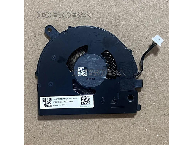 Laptop CPU Cooling Fan For Lenovo ThinkPad ND65C36 -22J05 PN:5F10Z58258 5V 0.5A
