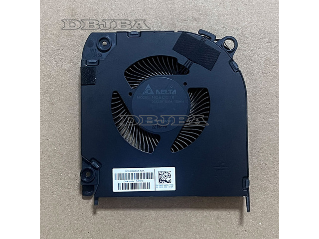 Laptop GPU Fan for HP OMEN 9 slim TPN-C171 16-U 16-u0054TX u0054TX u0060TX u0062TX N43727-001 ND8CC18-22H14 DC2800149D0 12V 0.5A 4PIN