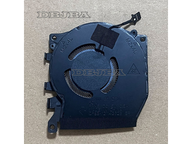Laptop CPU Cooling Fan for DELL for Alienware X16 R1 DFS5K12114262B FPX5 0PDJFP DC2800134FL 5V 0.5A 4PIN