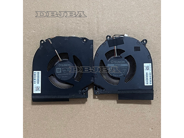 Laptop CPU GPU Cooling Fan for HP VICTUS 16-R TPN-C169 RTX3050 MG75090V1-C470-S9A MG75090V1-C480-S9A 5V 4.00W