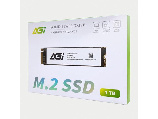 AGI 1TB AI838 PCIe NVMe M.2 Gen4x4 DRAM Cache 3D TLC NAND Flash Internal Solid State Drive SSD with Heat Sink (R/W Speed up to 7400/5500 MBs) Level...