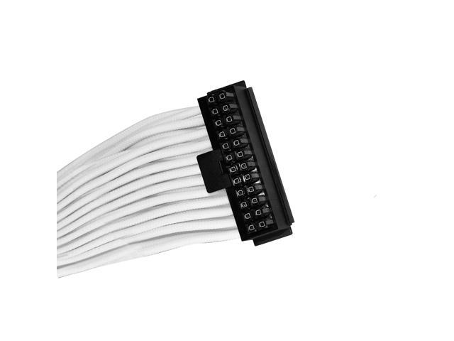 X-Enlazar Individual Sleeved Extension Cable Kit for Power Supply / M/B 24-PIN/ CPU 8-PIN / 8PIN PCI-E / 12VHPWR(600W PCIe 5.0 / Gen 5)*1 /Type-B...
