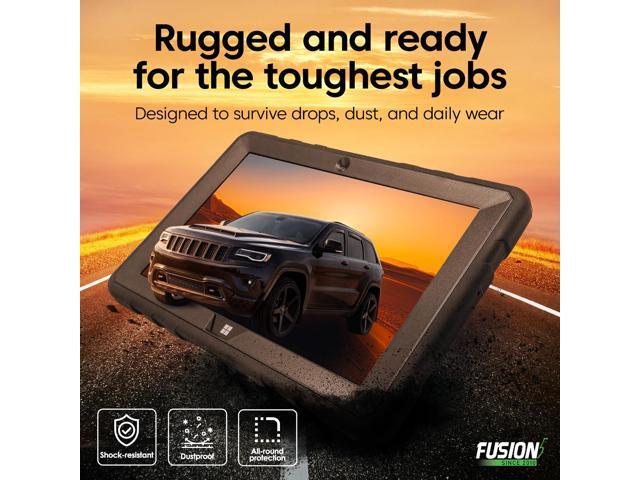Fusion5 Built in USA 10.1 Windows 11 Professional Rugged Tablet PC - 12GB RAM 512GB SSD, Intel Quad-Core, Full HD Windows Tablet Computer, USB C,...