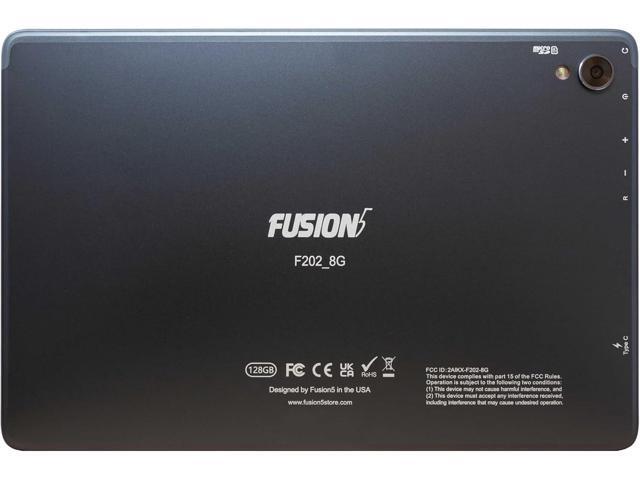 Fusion5 10.1' Android Tablet with Octa-core Processor - Android 13, 8GB RAM 128GB Storage, 10 Inch, Full HD Touchscreen, Dual-Band WiFi, Dual...