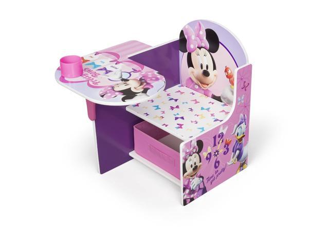 Delta Children Chair Desk With Storage Bin, Disney Minnie Mouse
