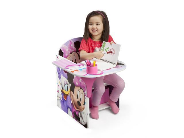 Delta Children Chair Desk With Storage Bin, Disney Minnie Mouse