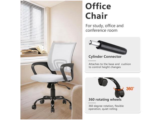 BestOffice Office Chair Ergonomic Desk Chair Mesh Computer Chair Lumbar Support Modern Executive Adjustable Stool Rolling Swivel Chair for Back...