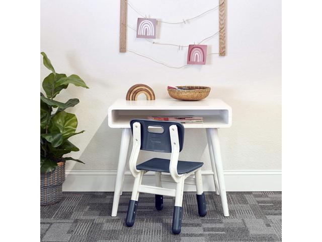 ECR4Kids Classroom Adjustable Chair, Flexible Seating, Grey, 2-Pack