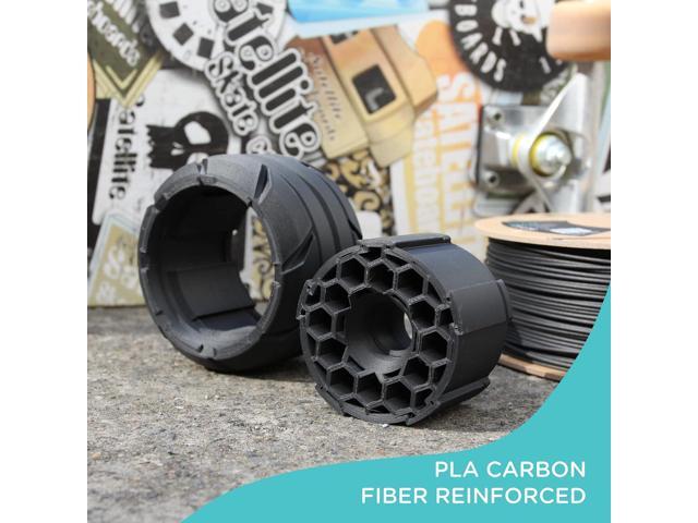 Polymaker Carbon Fiber PLA Filament 1.75mm, Carbon Fiber Reinforced 3D Printer PLA Filament 1kg - PolyLite 1.75mm Carbon Fiber 3D Printing PLA...