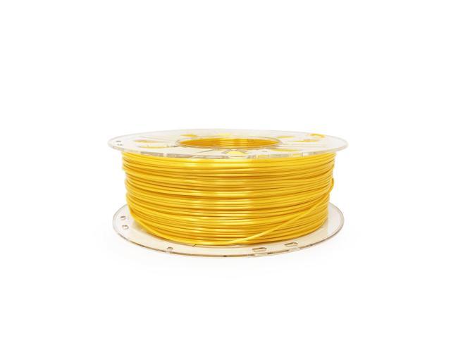 Gizmo Dorks Silk PLA 3D Printer Filament 1.75mm 1kg, High Gloss Yellow Gold
