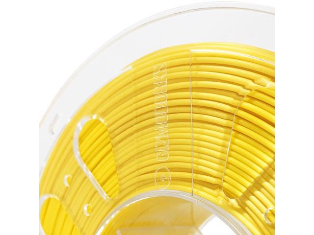 Gizmo Dorks Silk PLA 3D Printer Filament 1.75mm 1kg, High Gloss Yellow Gold