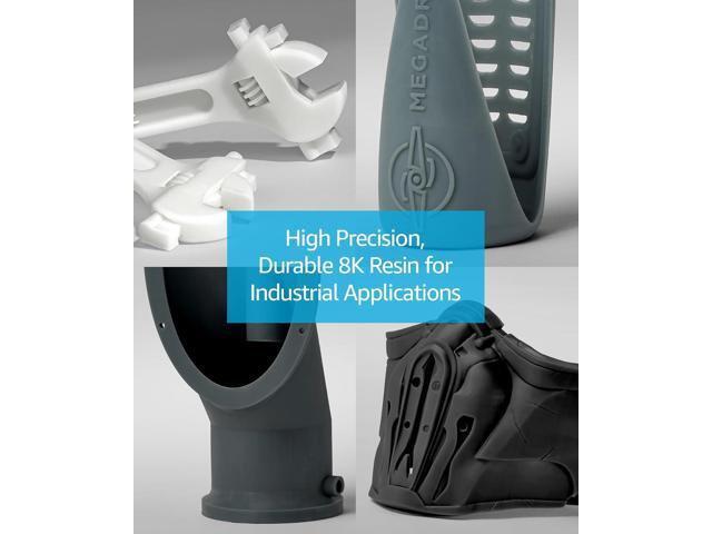 SuperPCS 3D Printer Resin, Toughest and Fastest, 50um 1.8GPa Print in 1.5 sec, Made in Korea by 3DMaterials (1000g, White)