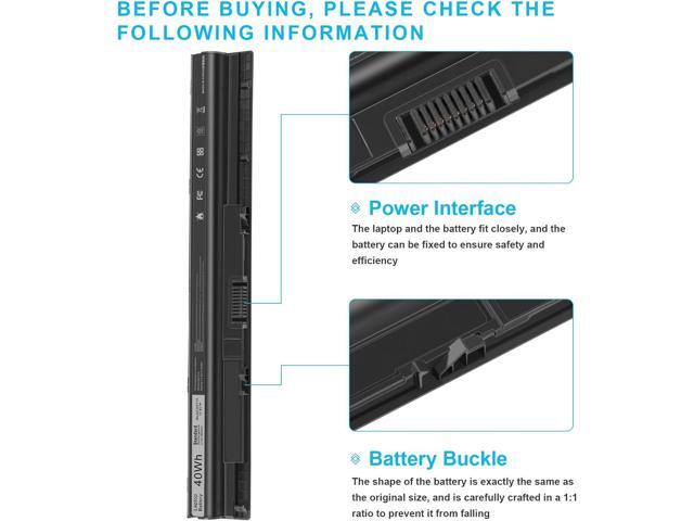 TREE. NB M5Y1K 14.8V 40WH Battery for Dell Inspiron 14 15 17 5000 3000 Series 5559 5558 3551 3451 3558 5755 5756 5458 5759 5758 5759 GXVJ3 451-BBMG...