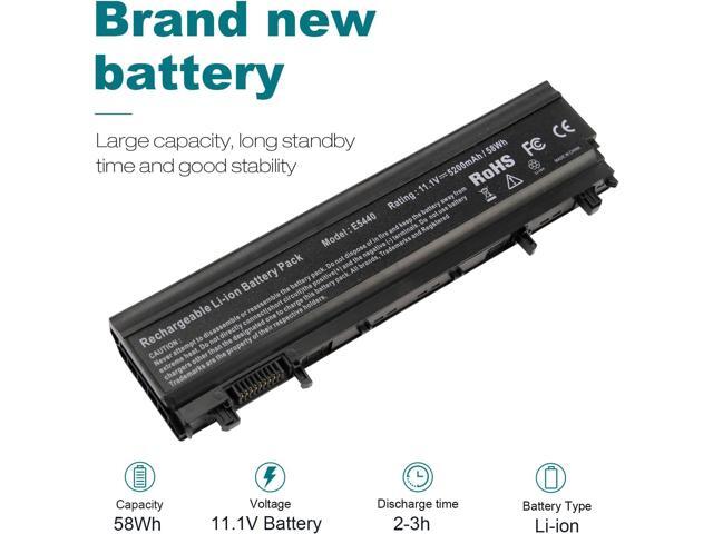 ASUNCELL Laptop Battery for Dell Latitude E5440 E5540 Battery Type VVONF VV0NF N5YH9 CXF66 F49WX 0K8HC 1N9C0 451-BBIE 11.1V 58Wh 6Cell