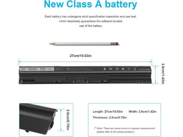 M5Y1K Laptop Battery for Dell Inspiron 14 15 17 5000 3000 Series 5559 5558 3551 3451 3558 i3558 3567 5755 5756 5458 5759 5758 5759 GXVJ3 HD4J0...