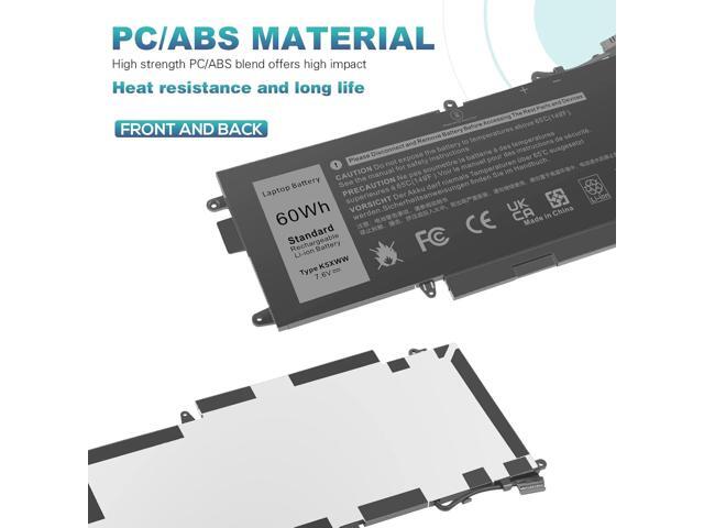 Fancy Buying K5XWW Laptop Battery for Dell Latitude 7389 7390 2-in-1 Latitude 12 5000 5289 2-in-1, fits E5289 L3180 Series P29S001 P29S002 451-BBZC...