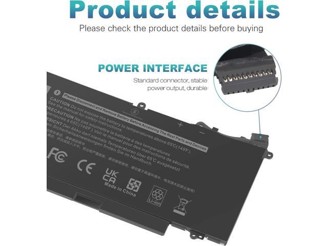 TREE. NB New K5XWW Laptop Battery for Dell Latitude 5289 7389 7390 2-in-1 Series Latitude 12 5000 E5289 L3180 Series P29S001 P29S002 725KY 71TG4...