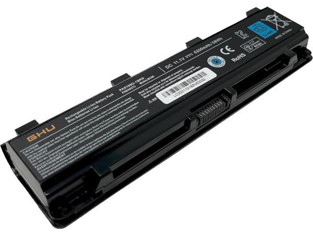 GHU New Replacement Laptop Battery 58 WH PA5109U-1BRS Compatible with Toshiba Satellite PABAS271 PABAS272 PABAS273 C855 C855D L855 L875 P855 P875...