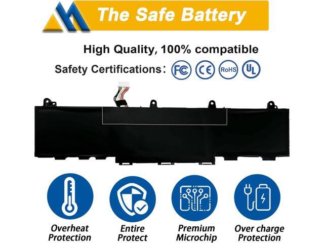 CC03XL 53Wh Replacement Laptop Battery for HP ZBook Firefly 14 G7 G8 EliteBook 830 835 840 845 G7 G8 Probook 635 Aero G7 G8 Series HSTNN-DB9Q...