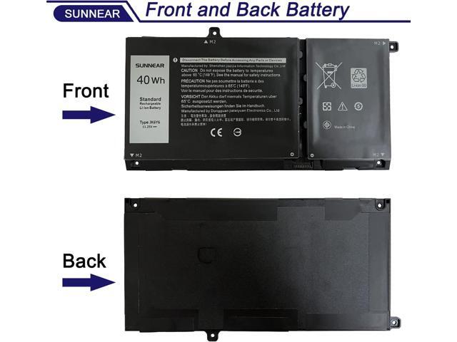 JK6Y6 Laptop Battery Replacement for Dell Latitude 3410 3510 Vostro 5300 5401 5501 Inspiron 5300 5401 5402 5408 5409 5508 5400 5406 7405 7300 7500...