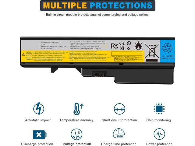 Futurebatt Laptop Battery for Lenovo G460 G465 G470 G475 G560 G565 G570 B470 B570 IdeaPad V360 V370 V470 V570 Z370 Z460 Z465 Z470 Z475 Z560 Z570...