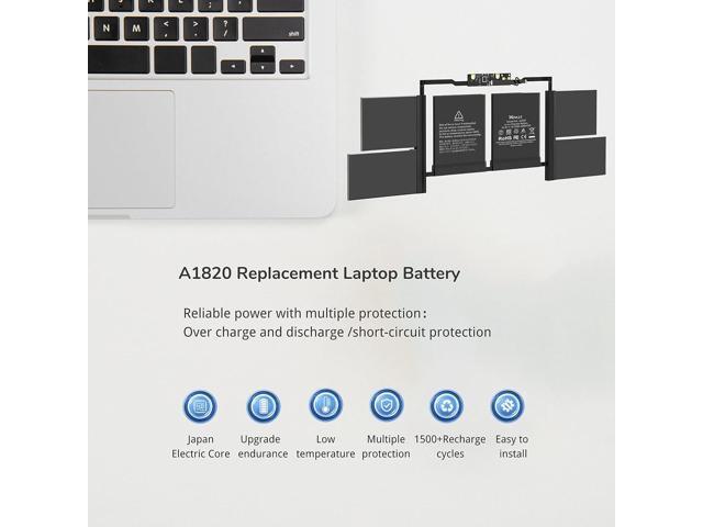 XINGLT A1707 Replacement Battery for MacBook Pro,A1820 Laptop Battery for MacBook Pro 15 inch A1707 (Late 2016, Mid 2017) 6680mAh 76.15Wh EMC 3072...