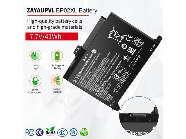 BP02XL 849909-850 Battery for HP Pavilion 15t-au100 15t-au000 15-au062nr 15-au091nr 15-au063cl 15-au023cl 15-au123cl 15-au165cl 15-au010wm...