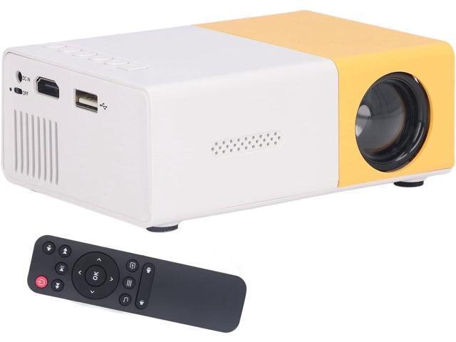 Mini Portable Projector, Digital Movie Projector, 24 to 60in Large Screen, 1920x1080 Resolution, Multi Interface, Smart Video Projector for Home...