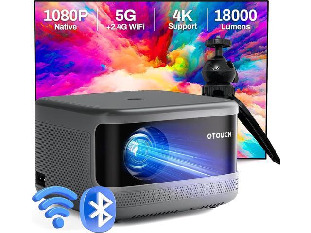 [Electric Focus]OTOUCH Projector Native 1080P 18000LM 5G WiFi Bluetooth 5.2 Projector 4K Support 4P/6D Keystone/Zoom/Phone Mirror/HiFi Speakers/BT. photo
