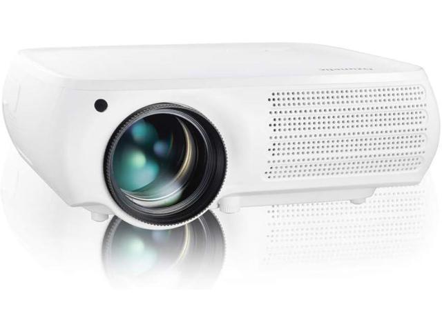 Gzunelic Real 9500 lumens Real Native 1080p LED Video Projector ± 50° 4D Keystone X/Y Zoom 10000:1 Contrast Full HD Home Theater LCD Proyector. photo