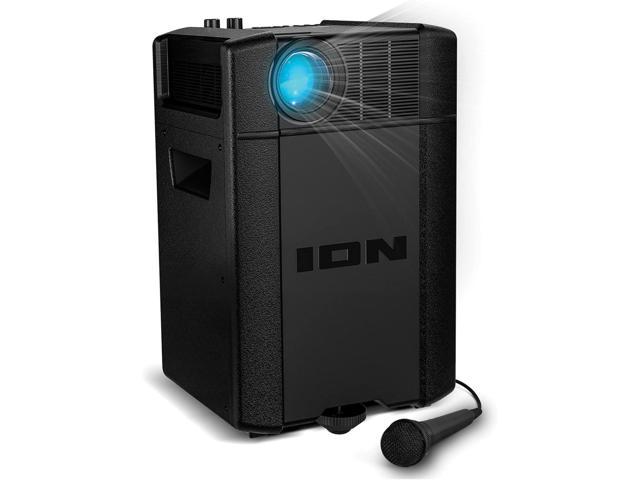 Ion Projector Deluxe Speaker Battery/AC Powered Indoor/Outdoor Projector, Welcome to consult photo