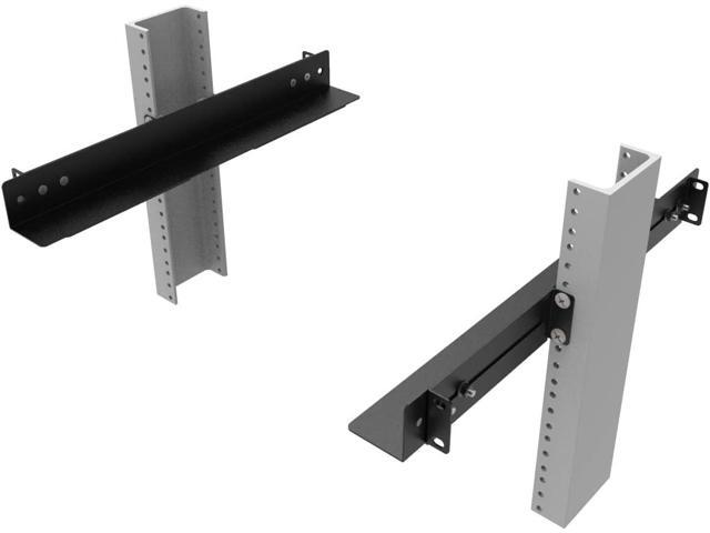 JINGCHENGMEI 1U 19 inch Server Rack Rails -15-24 inch Adjustable Depth - Universal 4 Post Rack Mount Rails for Network Equipment, Server, UPS...