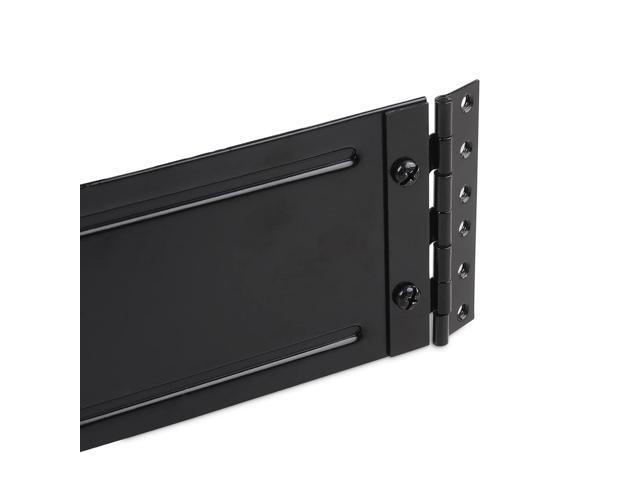 Cable Matters 2U Hinged 19' Wall Mount Panel Bracket, 55.1 Lbs Max Load, 2U Rack, 19 Inch Rack, 19-Inch Wall Mount Bracket/WallMount Patch Panel
