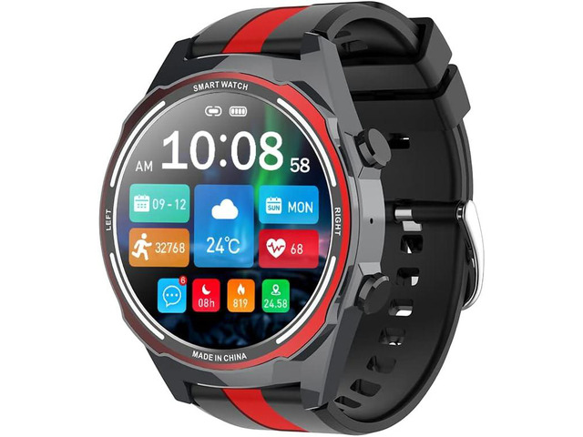 Smart Watch for Men, 1.6-inch Extra Large Screen 60 Days Standby Round Touch IP67 Waterproof Watch with Heart Rate Sleep Monitor Bluetooth Call...