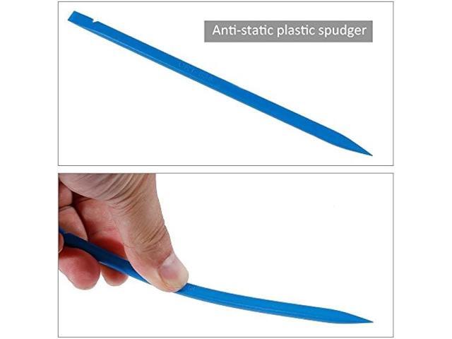 Electronics Screen Opening Pry Tool Repair Kit with Steel and Carbon Fiber Nylon Spudgers, Professional 46 in 1 Mobile Phone Screen Opening Repair...