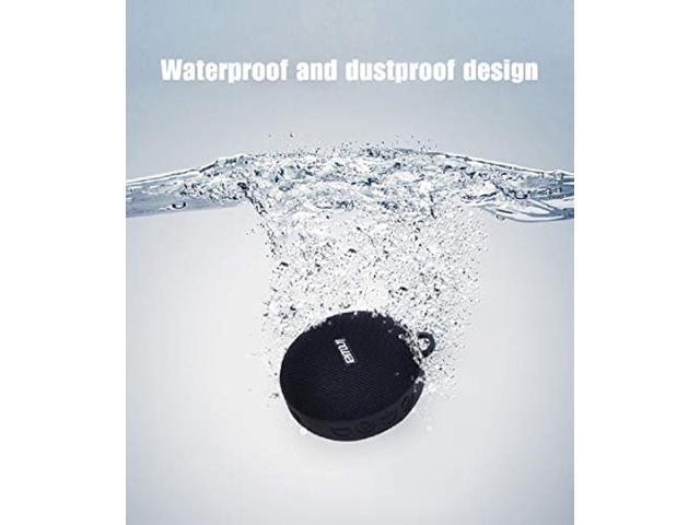 Upgraded Compact Portable Bluetooth 5.0 Wireless Bike 5W/8W Stereo Speaker, IP67 Waterproof Outdoor &10h Play Time, Advanced Class D Amplifier &...