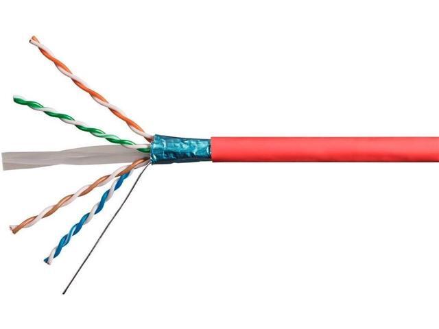Monoprice Cat6A Ethernet Bulk Cable - Network Internet Cord - Solid, 550Mhz, FTP, CMR, Riser Rated, Pure Bare Copper Wire, 10G, 23AWG, No Logo,...