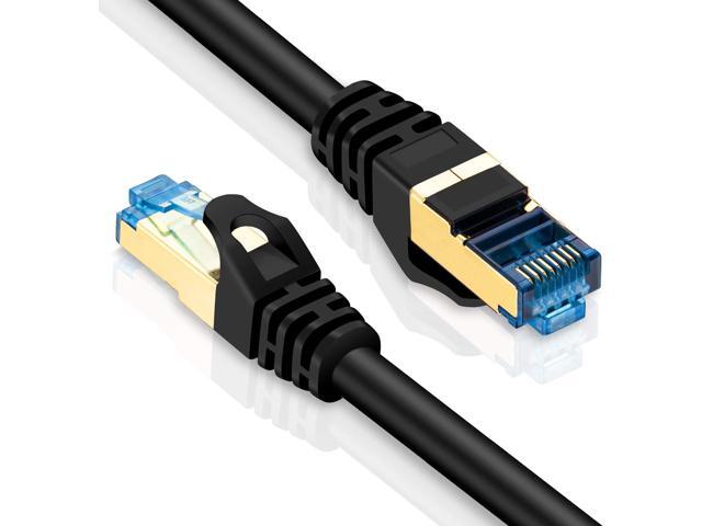 Cat 7 Ethernet Cable 10 ft Ethernet Cable 26AWG Heavy-Duty Cat 7 Internet Network Computer Patch Cord RJ45 Network Cable Cat7 LAN Cable for PC...