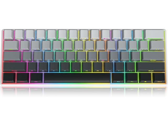 Guffercty kred Gradient PBT Key caps for Mechanical Keyboards, 135-keys Custom Minimalist Side Printed Double Shot Keycaps with Cherry Profile for...