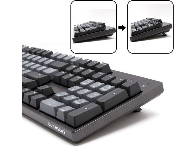 DURGOD Taurus K310 Mechanical Keyboard 104 Keys Full Size USB C Wired Doubleshot PBT Keycaps Programmable Keys NKRO Rollover for...