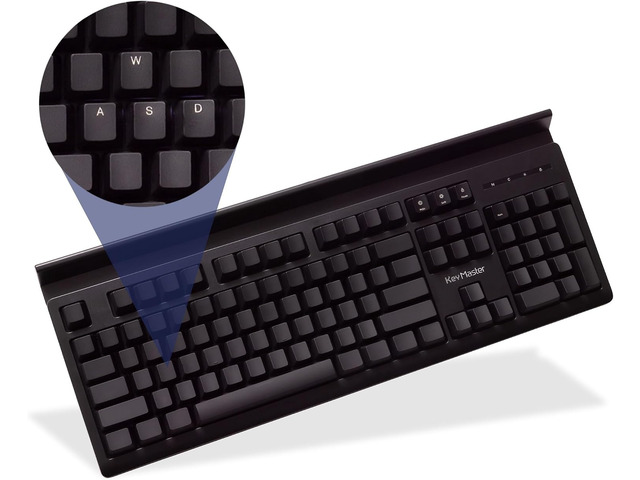 Blank or Visible Keys Mechanical Wired PC Keyboard for Home, Office, Gaming Shine Through Keycaps with Custom Key Lighting Backlit White LED...