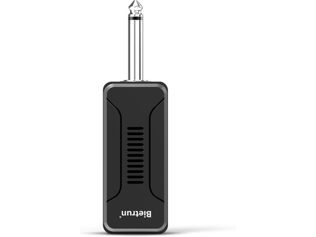 Bietrun UHF Wireless Microphone Receiver WXM02/WXM04, Rechargeable 720mAh Battery, 160 ft Range, 1/4' Output for Karaoke, PA System & Mixer
