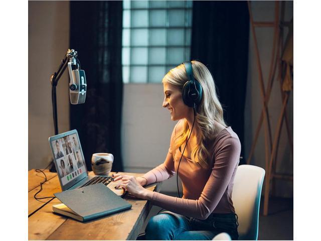AKG Pro Audio Lyra Ultra-HD USB C Microphone for Recording, Streaming, Gaming, Podcasting, ASMR on PC and Mac, Condenser Mic for Laptop or...