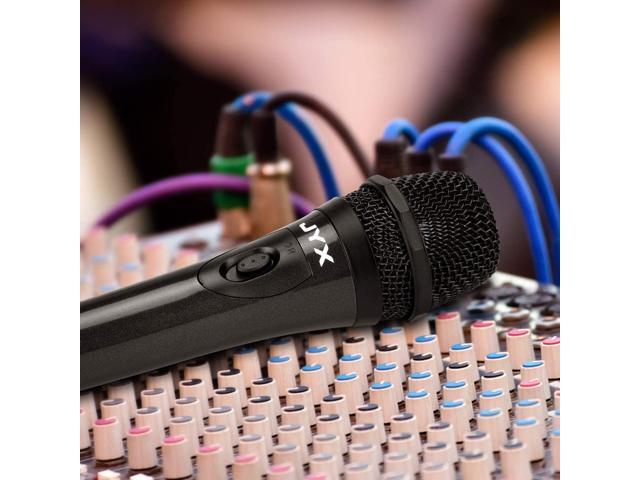 JYX Dynamic Vocal Microphone, Handheld Wired Microphone with ON/Off Switch, for Machine/Speaker/Amp/Mixer/PA System