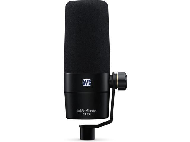 PreSonus PD-70 Dynamic Vocal Microphone for Broadcast, Podcasting, and Live Streaming