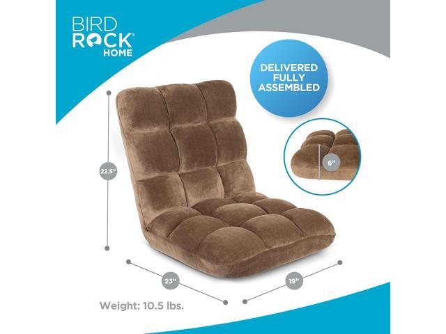 BIRDROCK HOME Adjustable Memory Foam Floor Chair - Ideal for Gaming, Reading, Meditation - Comfortable and Versatile - Suitable for Kids and...