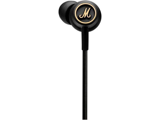 Marshall Mode EQ Wired in-Ear Headphones - Black and Brass